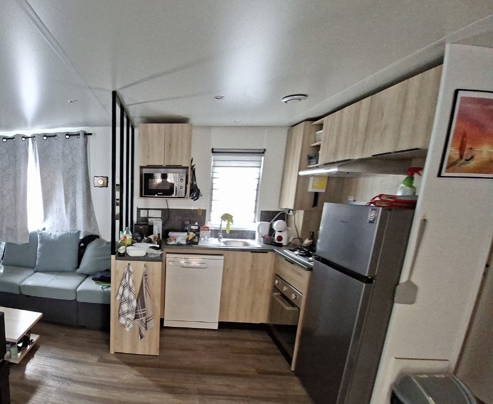 Woonkamer en keuken in één overzicht